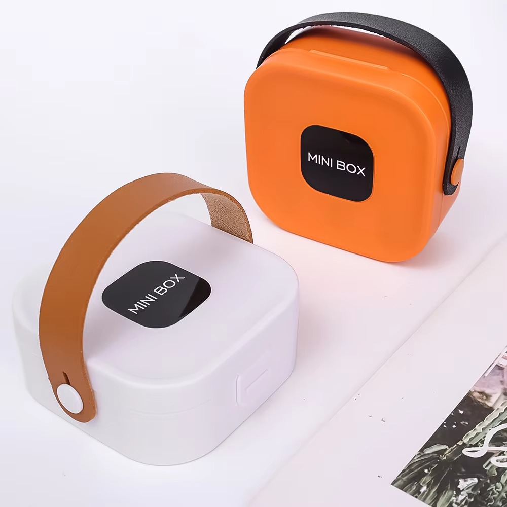 Portable Jewelry Storage Box (Random Color)