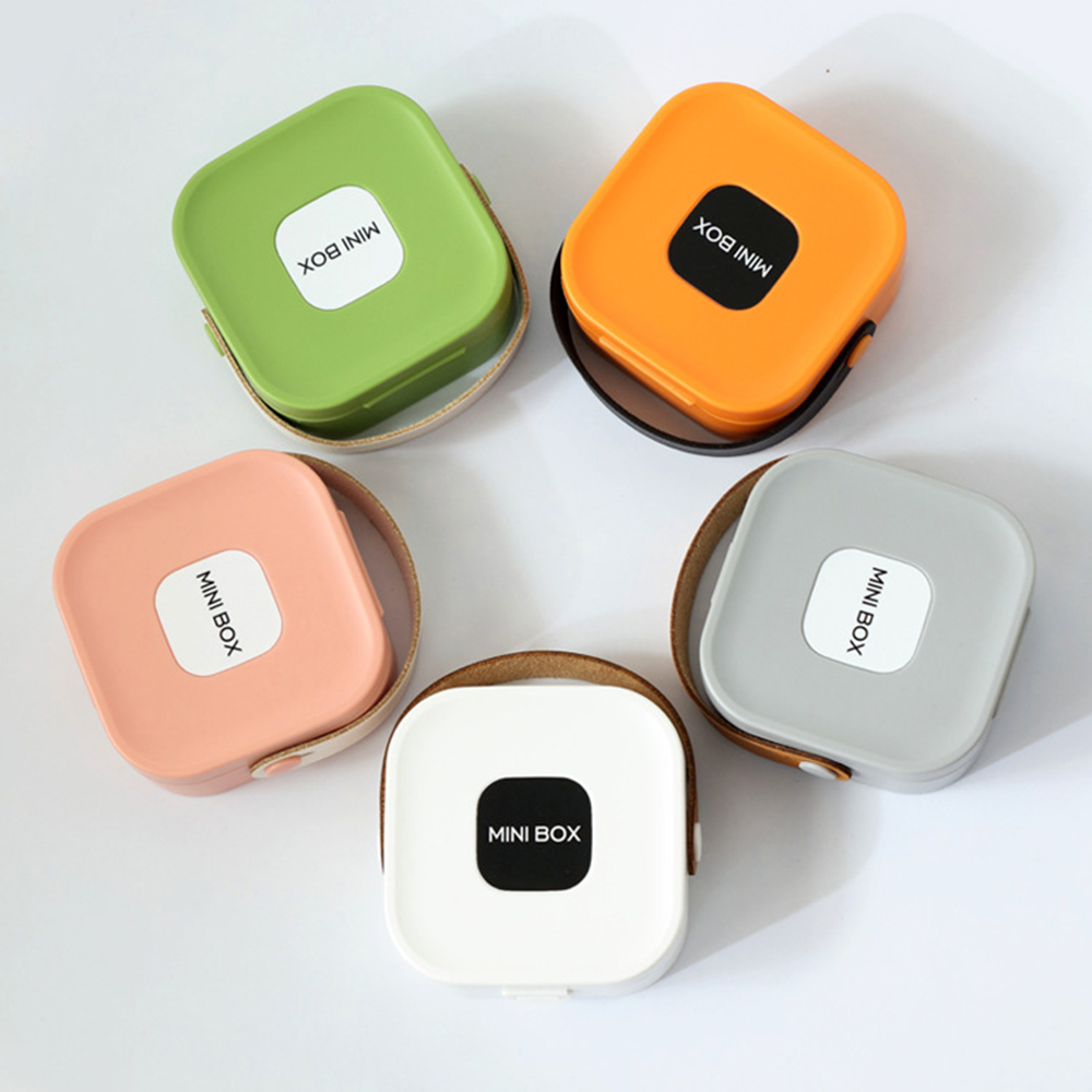 Portable Jewelry Storage Box (Random Color)